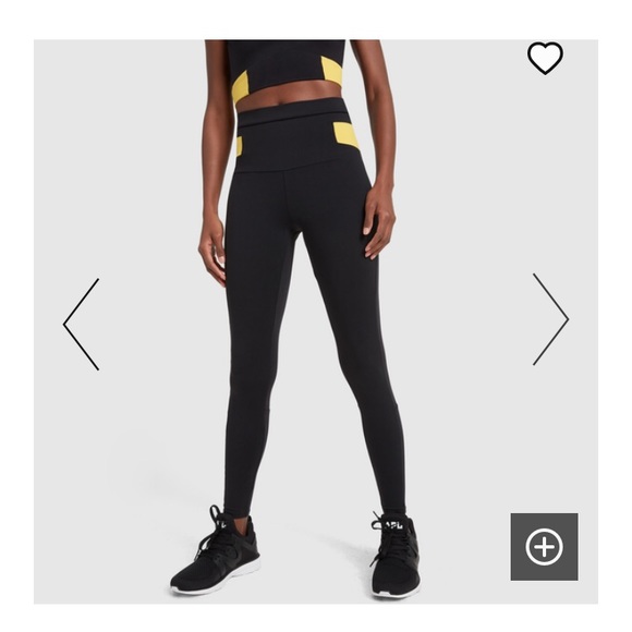 Live the Process Cosmic Legging Black Yellow XS - Picture 7 of 11